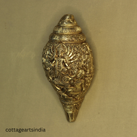 Brass Durga Shankha/Conch
