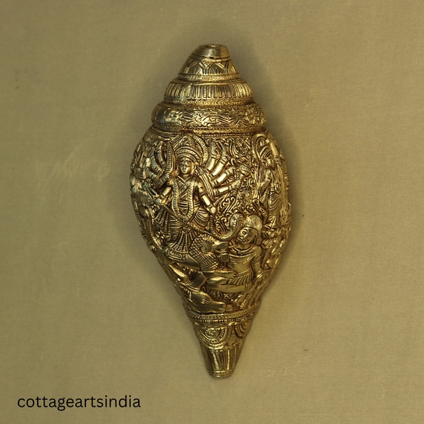 Brass Durga Shankha/Conch
