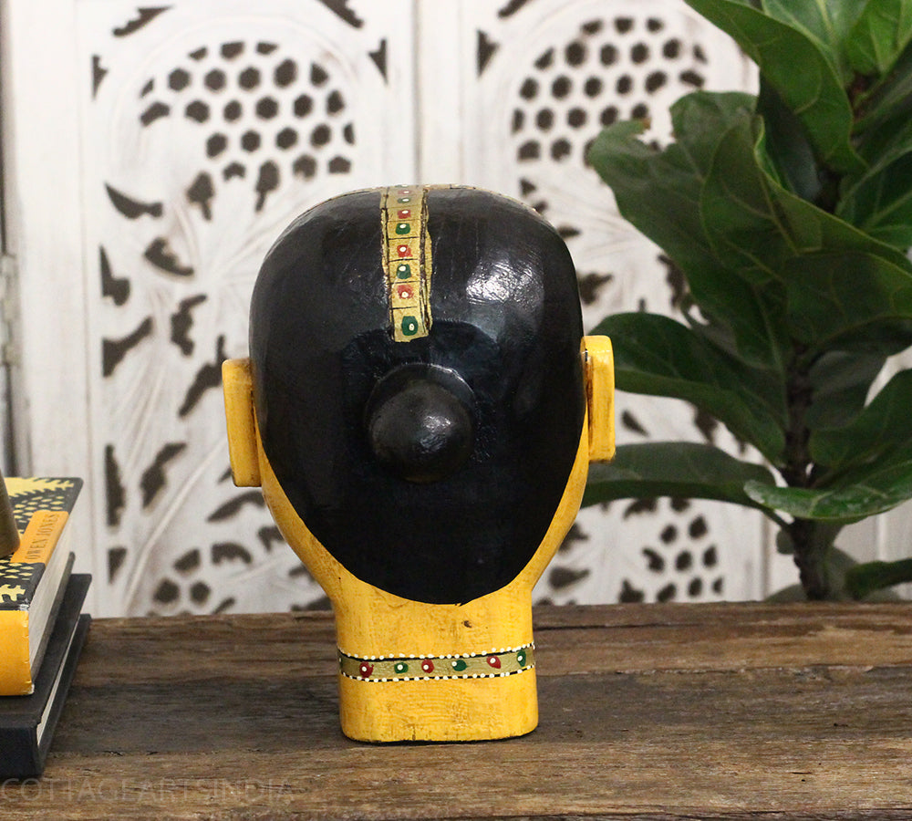 Wooden Gauri Head