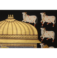 Shrinathji Pichwai Painting With Cows