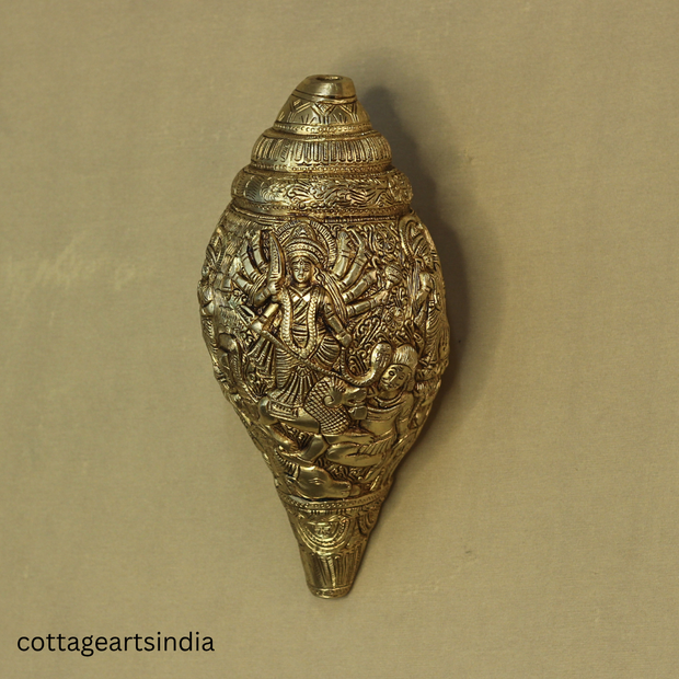 Brass Durga Shankha/Conch