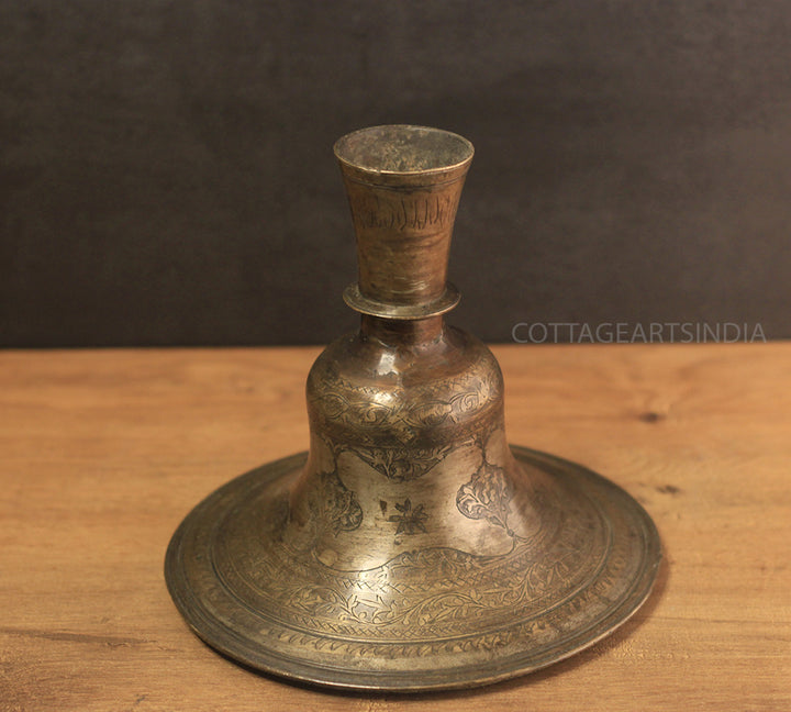Brass Vintage Hookah Base