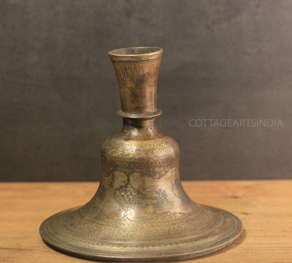 Brass Vintage Hookah Base