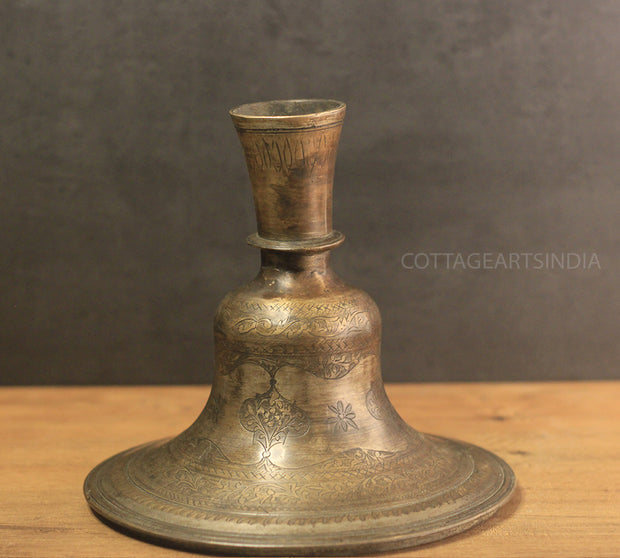 Brass Vintage Hookah Base