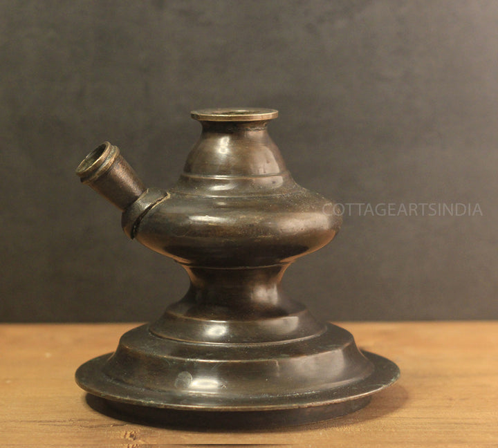 Brass Vintage Hookah Base