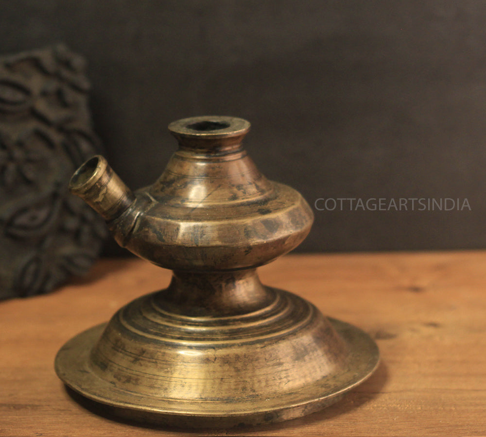 Brass Vintage Hookah Base