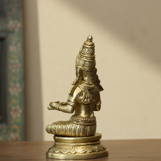 Goddess Annapurna Sculpture | Traditional Annapurna Devi Statue