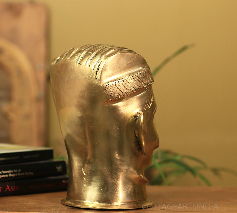 Brass Shiva Mukhlingam Idol