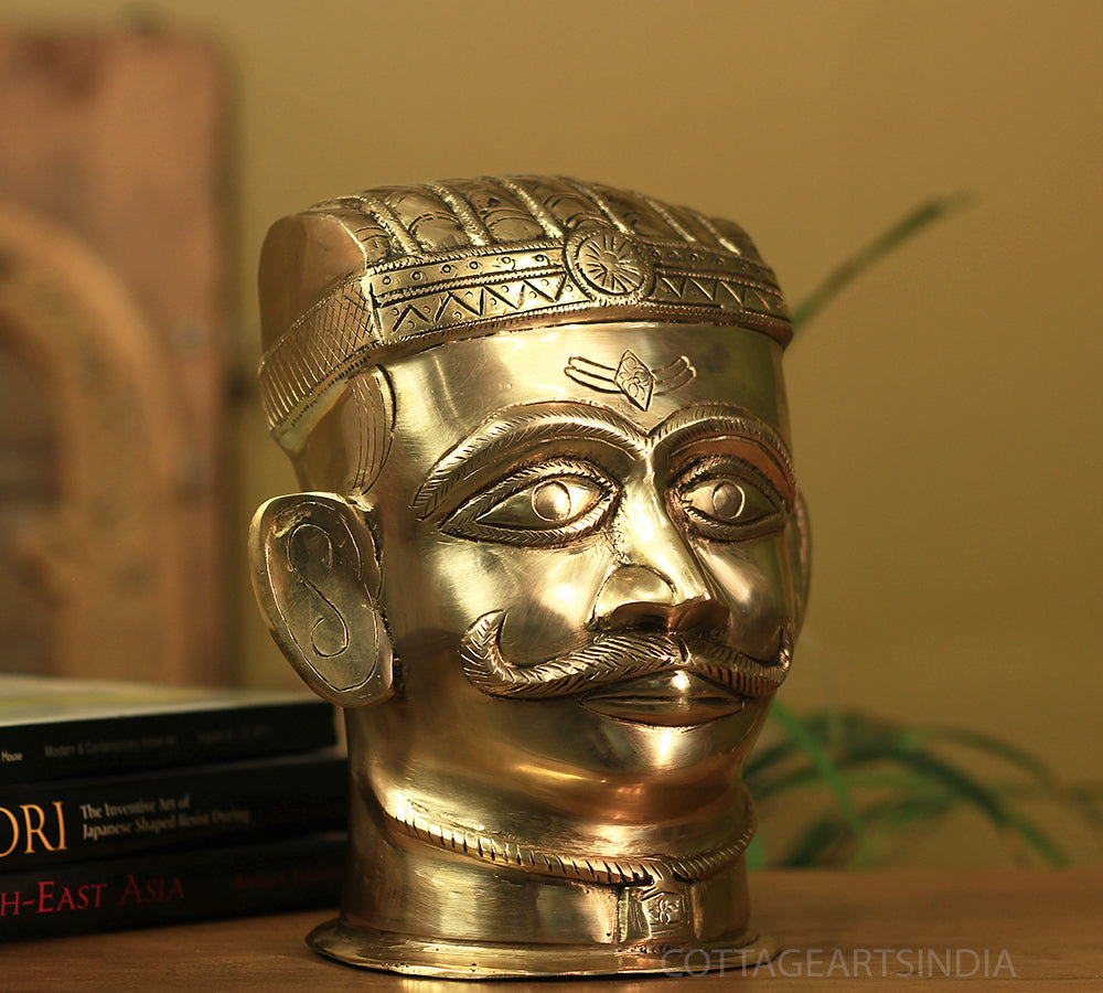 Brass Shiva Mukhlingam Idol