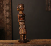 Vintage Hand-Carved Tribal Wooden Figurine