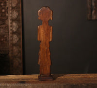 Vintage Hand-Carved Tribal Wooden Figurine