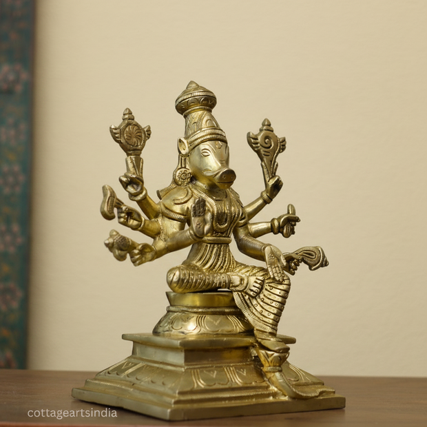 Lord Hayagriva Sculpture | Horse-Headed Vishnu Statue