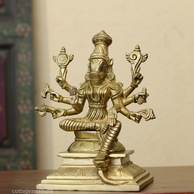 Lord Hayagriva Sculpture | Horse-Headed Vishnu Statue