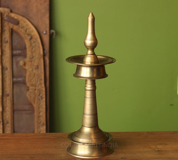 Brass  Vintage Key Vilakku Lamp
