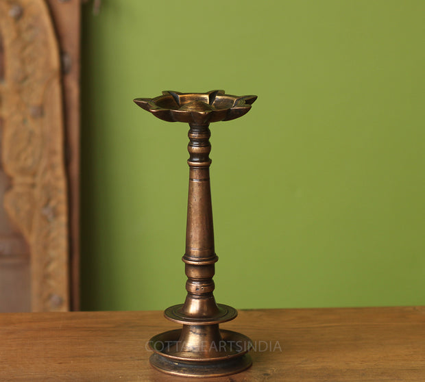 Brass  Vintage Key Vilakku Lamp