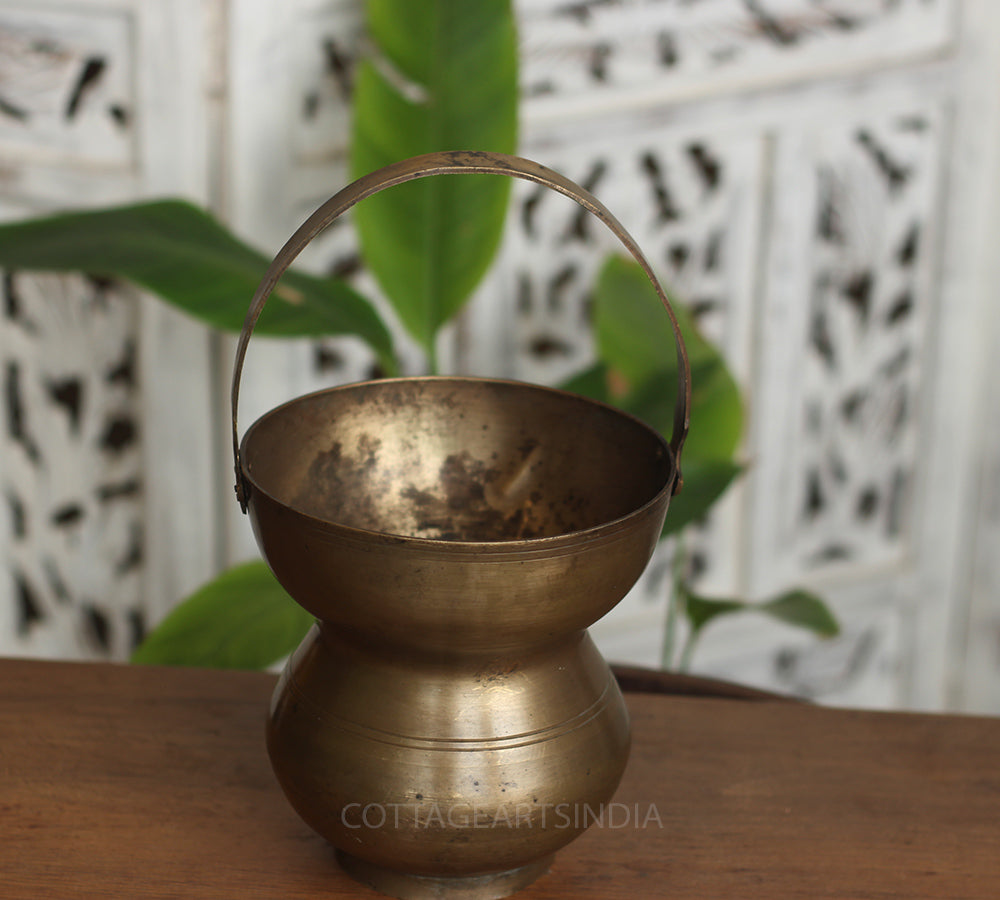 Brass  Vintage Pot