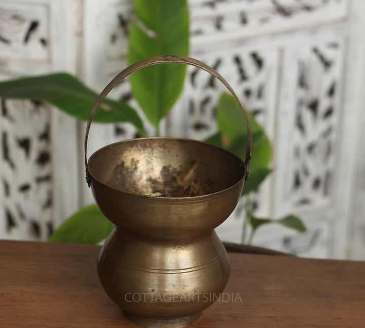 Brass  Vintage Pot