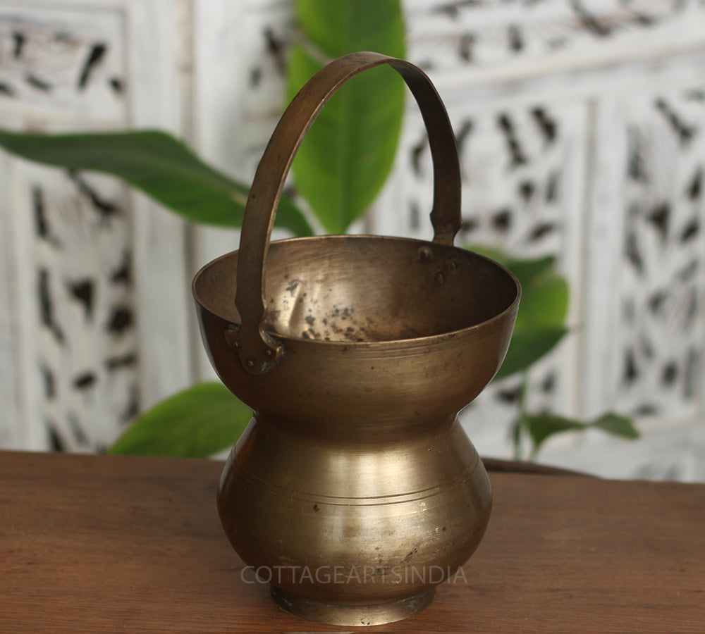 Brass  Vintage Pot