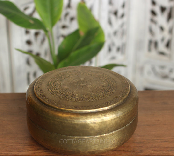 Brass  Vintage Pot
