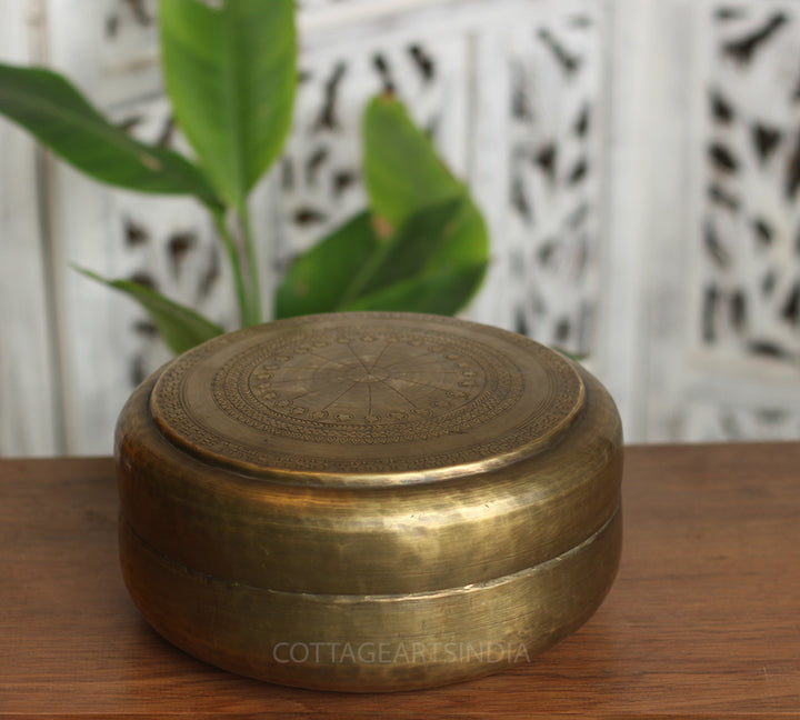 Brass  Vintage Pot