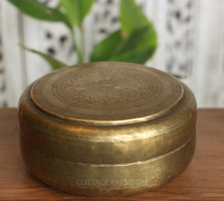 Brass  Vintage Pot