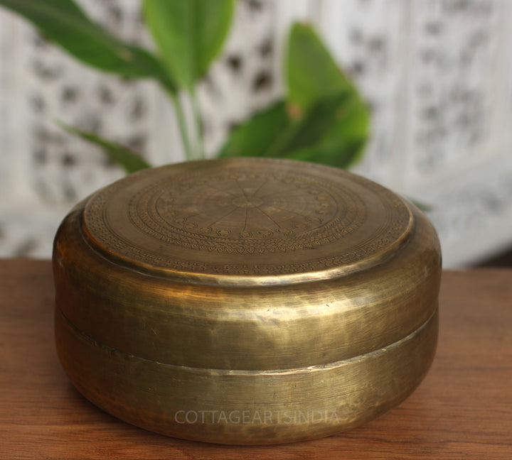Brass  Vintage Pot