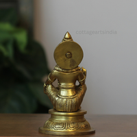Handcrafted Brass Lord Ayyappa Idol