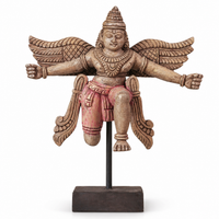 Vintage Wooden Garuda Sculpture