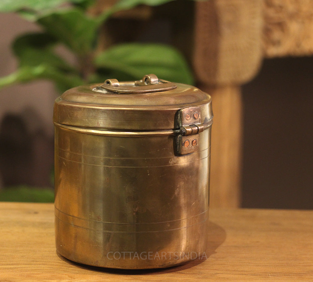 Brass Vintage Pot
