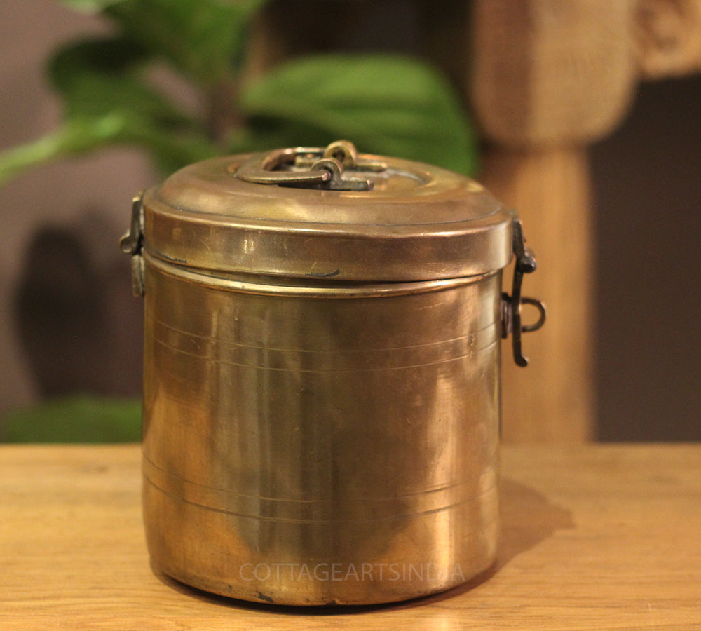 Brass  Vintage Pot