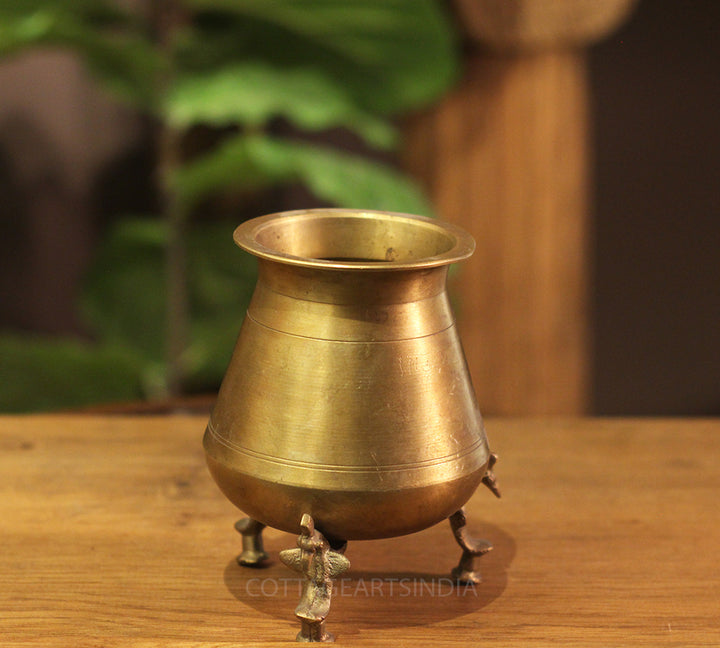 Brass  Vintage Pot