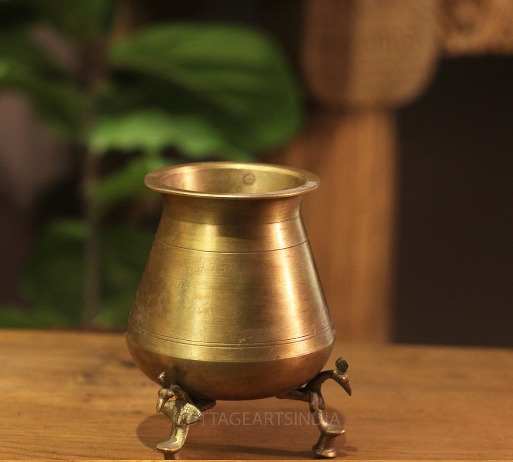 Brass  Vintage Pot