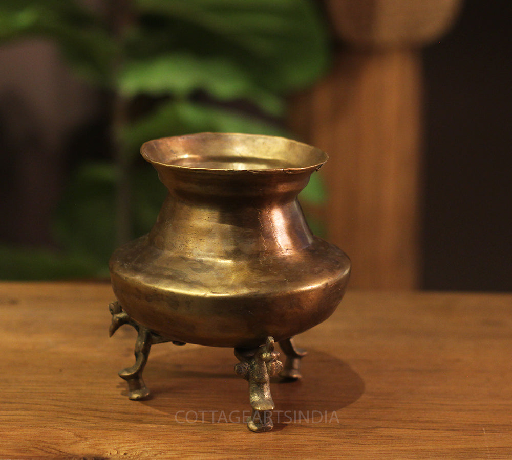 Brass  Vintage Pot
