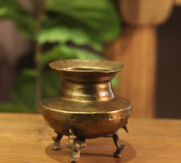 Brass  Vintage Pot