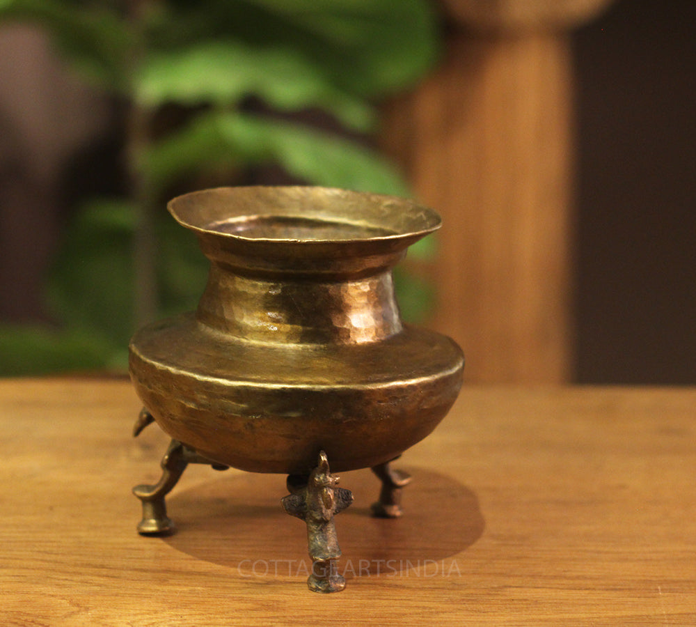 Brass  Vintage Pot