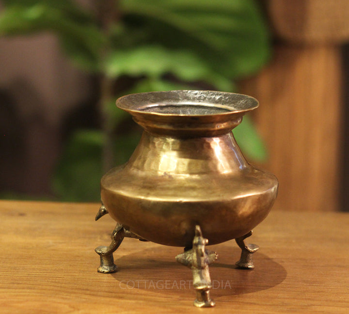 Brass  Vintage Pot