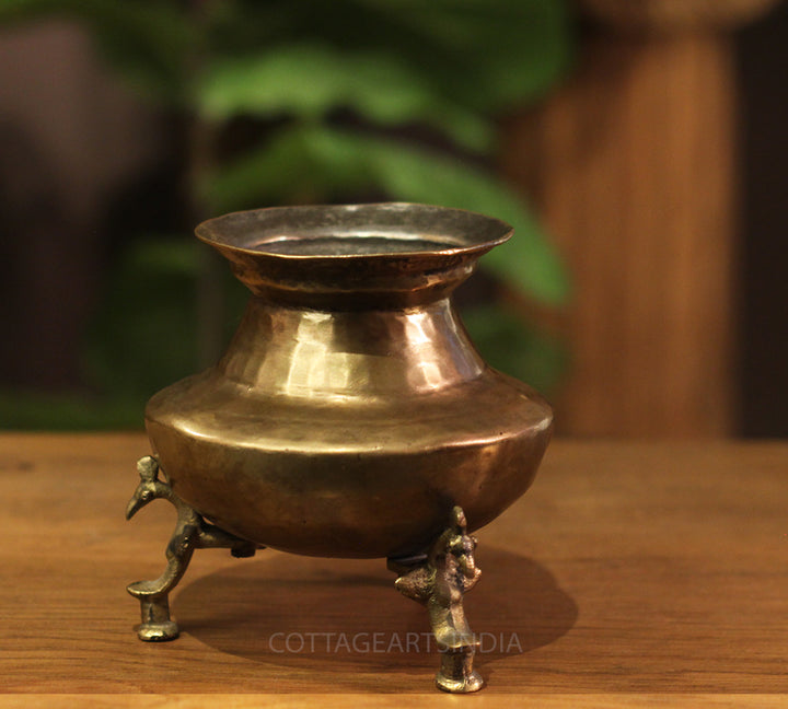 Brass  Vintage Pot