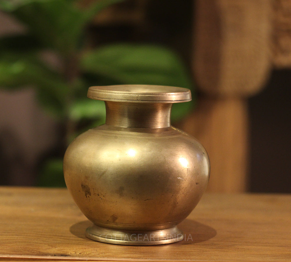 Brass  Vintage Pot