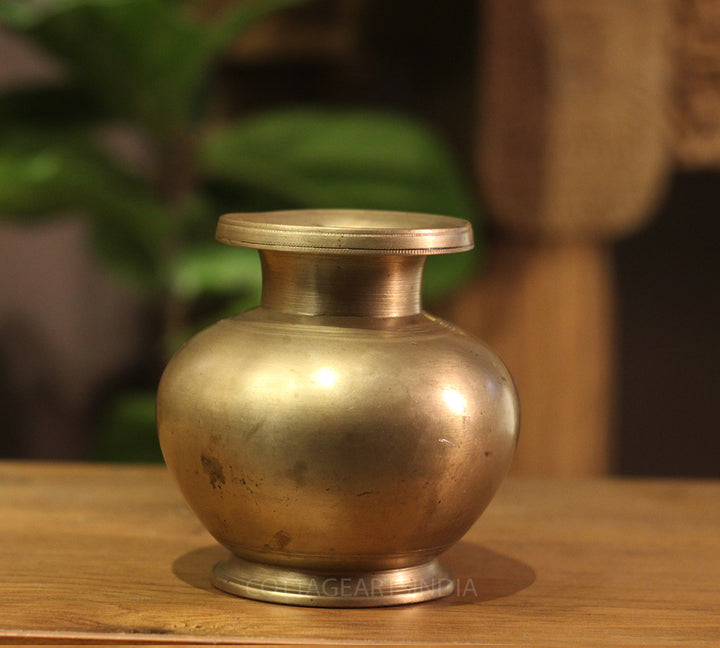 Brass  Vintage Pot