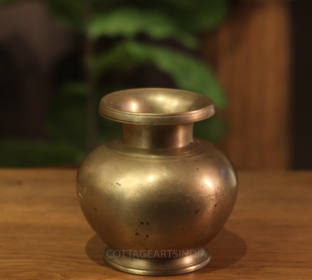 Brass  Vintage Pot