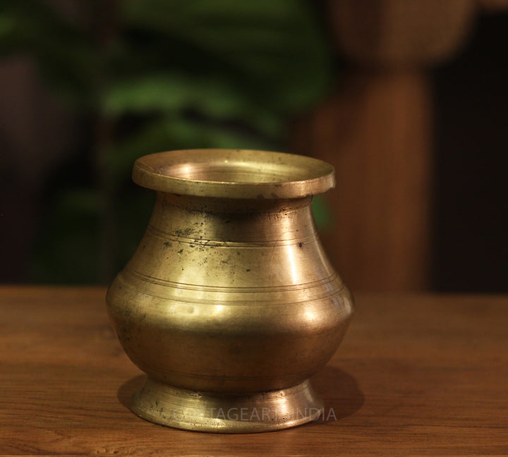 Brass  Vintage Pot