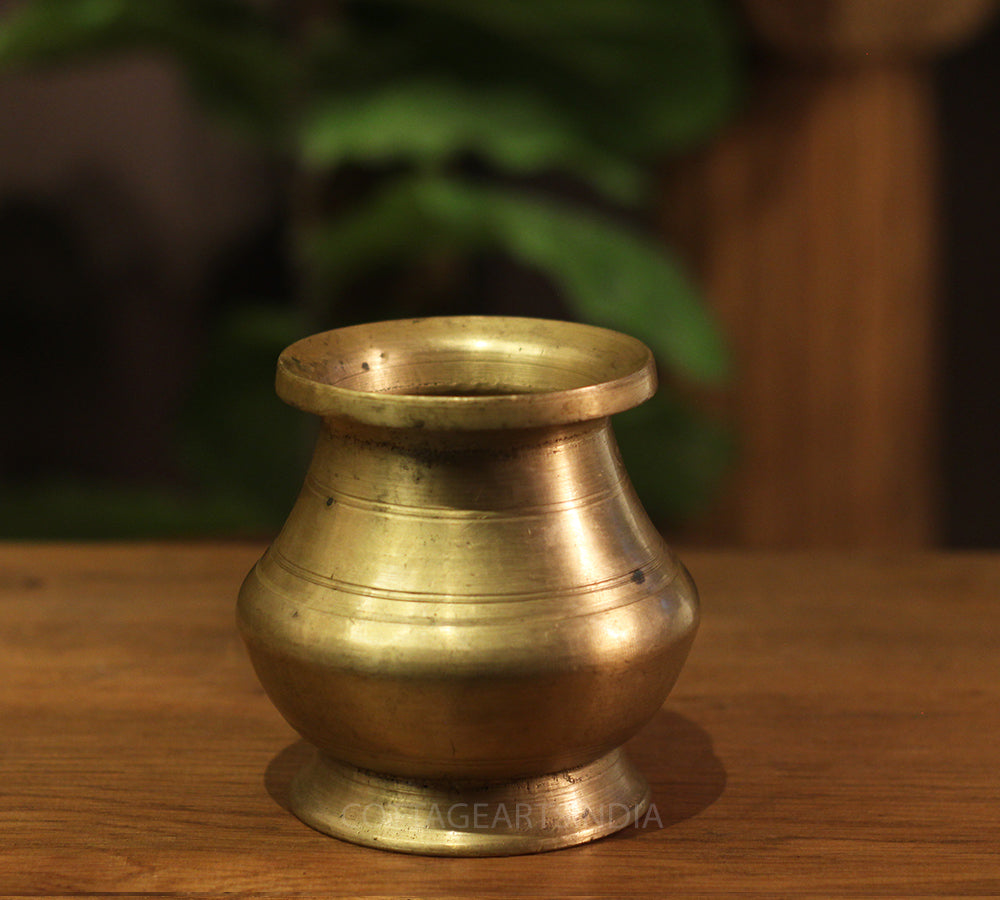 Barss Pot Brass Vintage Pot – CottageArts India