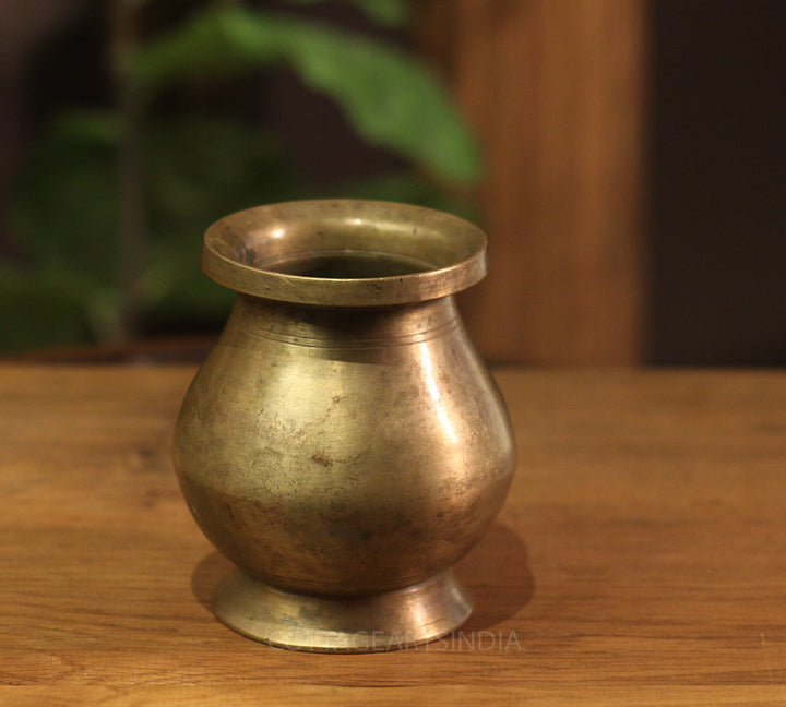Brass  Vintage Pot