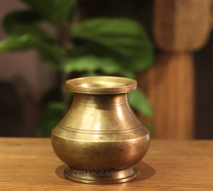 Brass  Vintage Pot