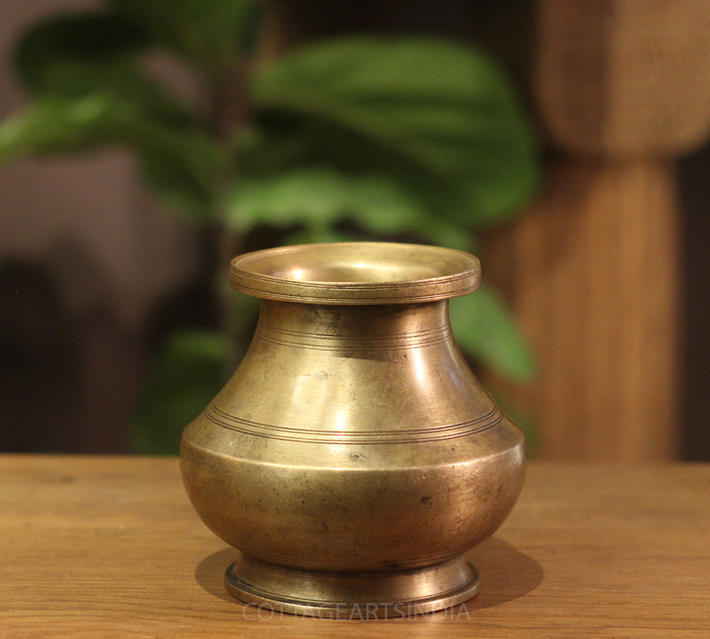 Brass  Vintage Pot