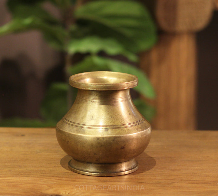 Brass  Vintage Pot