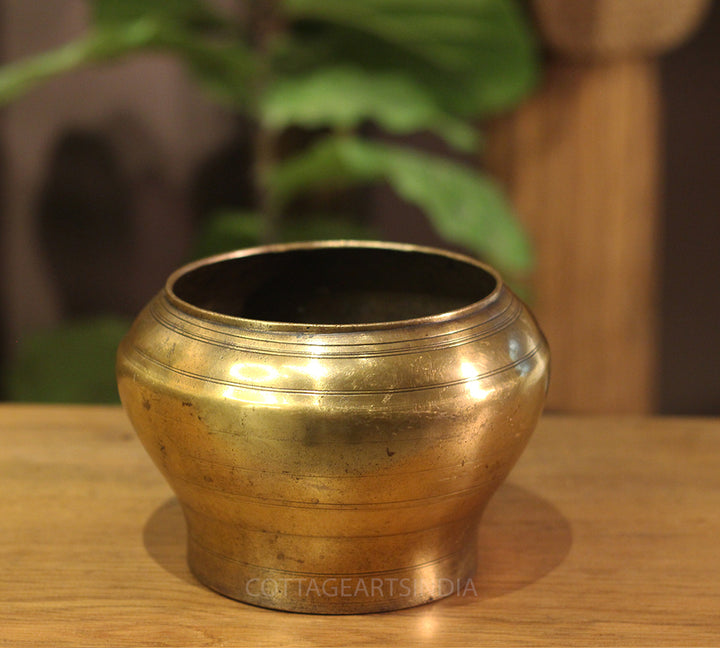 Brass  Vintage Pot