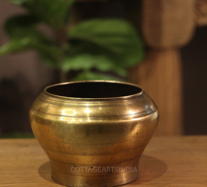 Brass  Vintage Pot
