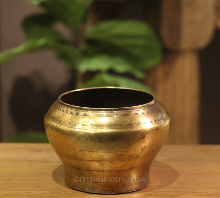 Brass  Vintage Pot