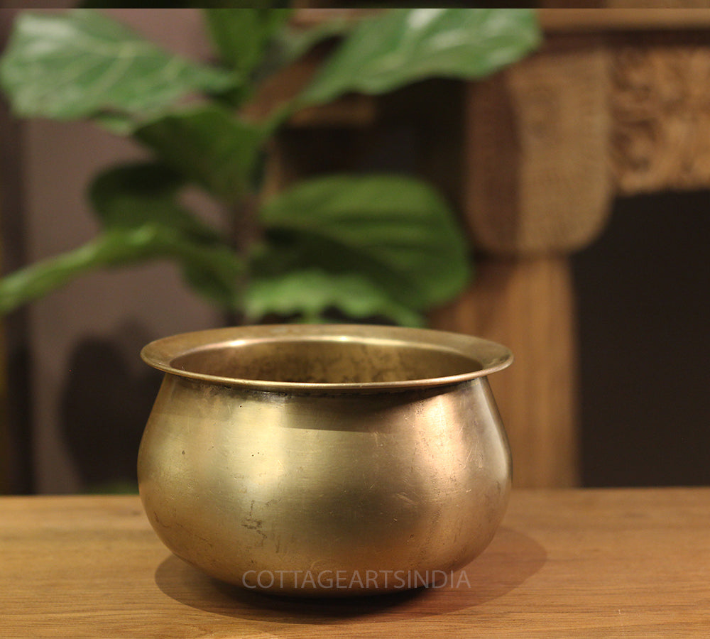 Brass  Vintage Pot